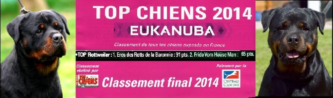 Vom hause man - TOP CHIEN DE FRANCE